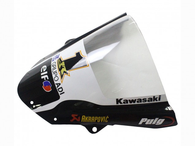 Vert Noir Brillant Jaune Blanc Rouge Elf Monstre Carénage Moto Kawasaki ZX6R 2009-2012