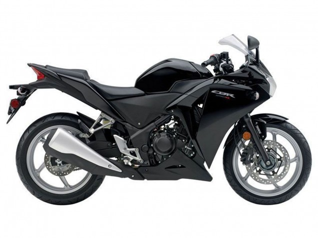 Noir Mat Carénages Moto Honda CBR250RR 2011-2015