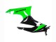 Vert Noir Brillant Carénage Moto Kawasaki ZX6R 2009-2012
