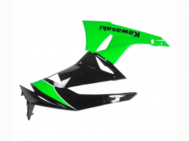 Vert Noir Brillant Carénage Moto Kawasaki ZX6R 2009-2012