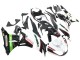Blanc Rouge Noir Vert Carénage Moto Kawasaki ZX6R 2009-2012