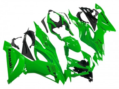 Vert Carénage Moto Kawasaki ZX6R 2019-2022 Pas Chère