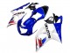 Blanc Bleu Rouge Carénage Moto Suzuki GSXR1000 2000-2002