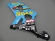 Bleu Clair Jaune Noir Motul Rizla Carénage Moto Suzuki GSXR1000 2000-2002