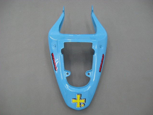 Bleu Clair Jaune Noir Motul Rizla Carénage Moto Suzuki GSXR1000 2000-2002