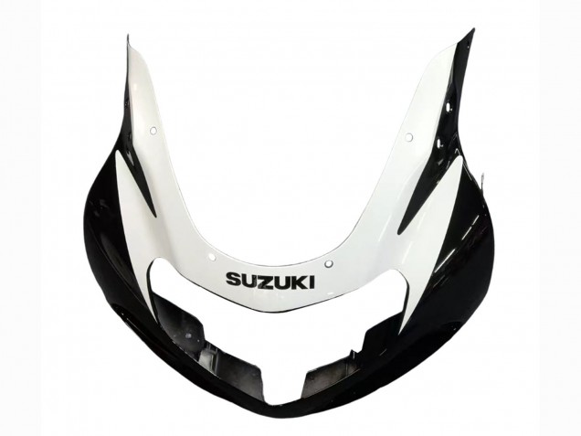Blanc Noir Brillant Rouge Carénage Moto Suzuki GSXR1000 2000-2002