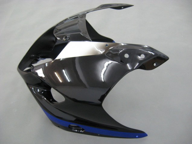 Bleu Blanc Noir Carénage Moto Suzuki GSXR 1000 2003-2004