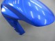 Bleu Blanc Noir Carénage Moto Suzuki GSXR 1000 2003-2004