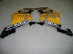 Jaune Blanc Bleu Noir Corona Carénage Moto Suzuki GSXR 1000 2003-2004