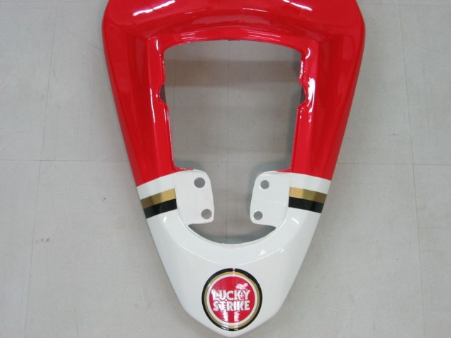 Blanc Rouge Motul Lucky Strike Carénage Moto Suzuki GSXR 1000 2003-2004