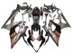 Argent Noir Rouge Carénages Moto Suzuki GSXR 1000 2005-2006