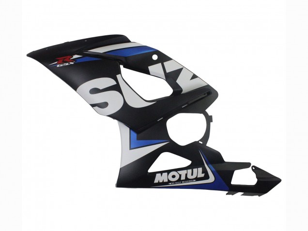 Noir Bleu Blanc Motul Carénage Moto Suzuki GSXR 1000 2005-2006