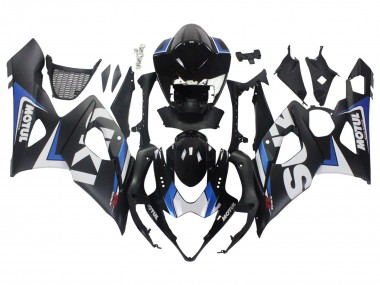 Noir Bleu Blanc Motul Carénage Moto Suzuki GSXR 1000 2005-2006 Pas Chère