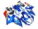 Bleu Jaune Rouge Blanc Carénage Moto Suzuki GSXR 1000 2005-2006