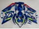 Bleu Jaune Rouge Motul Ecstar Carénage Moto Suzuki GSXR 1000 2005-2006