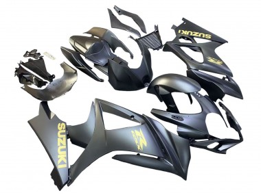 Noir Mat Or Décalque Carénage Moto Suzuki GSXR 1000 2007-2008 Pas Chère