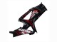 Noir Rouge Flamme Carénage Moto Suzuki GSXR 1000 2007-2008