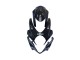 Bleu Noir Brillant Kits Carénages Moto Suzuki GSXR 1000 2007-2008