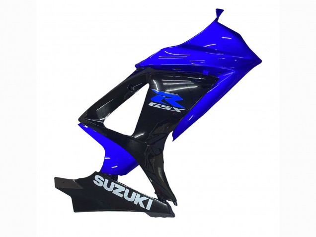 Bleu Noir Brillant Kits Carénages Moto Suzuki GSXR 1000 2007-2008