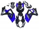 Bleu Noir Brillant Kits Carénages Moto Suzuki GSXR 1000 2007-2008