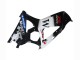 Noir Brillant Blanc West Carénage Moto Suzuki GSXR 1000 2007-2008