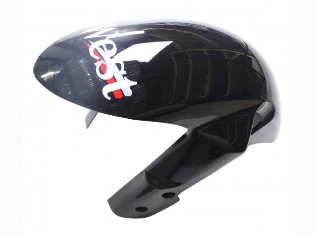 Noir Brillant Blanc West Carénage Moto Suzuki GSXR 1000 2007-2008
