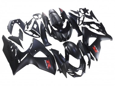 Noir Mat Rouge Décalque Carénage Moto Suzuki GSXR 1000 2007-2008 Pas Chère