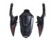 Noir Mat Rouge Décalque Carénage Moto Suzuki GSXR 1000 2007-2008