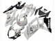 Blanc Noir Alstare Corona Motul Carénage Moto Suzuki GSXR 1000 2007-2008