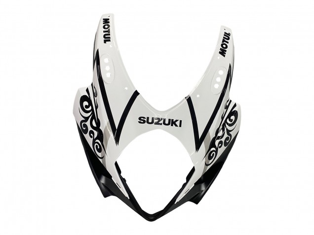 Blanc Noir Alstare Corona Motul Carénage Moto Suzuki GSXR 1000 2007-2008