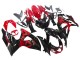Noir Brillant Rouge Kits Carénages Moto Suzuki GSXR 1000 2009-2016