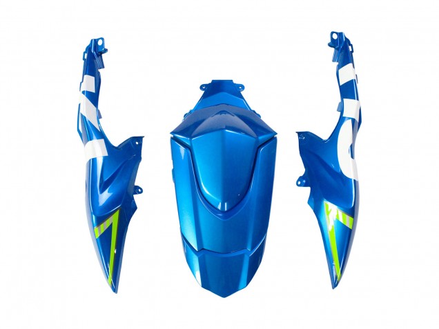 Bleu Clair Vert Motul 29 Ecstar Carénage Moto Suzuki GSXR 1000 2009-2016