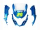 Bleu Clair Vert Motul 29 Ecstar Carénage Moto Suzuki GSXR 1000 2009-2016
