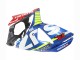Bleu Clair Vert Rouge Motul Carénage Moto Suzuki GSXR 1000 2009-2016