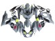 Gris Jaune Néon Noir Motul Carénage Moto Suzuki GSXR 1000 2009-2016