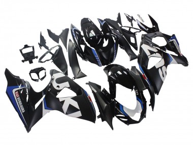 Noir Mat Blanc Bleu Carénage Moto Suzuki GSXR 1000 2009-2016 Pas Chère