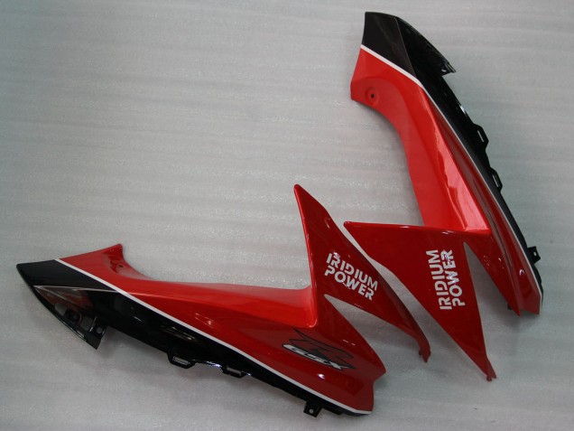 Rouge Noir Blanc 13 Carénage Moto Suzuki GSXR 1000 2009-2016