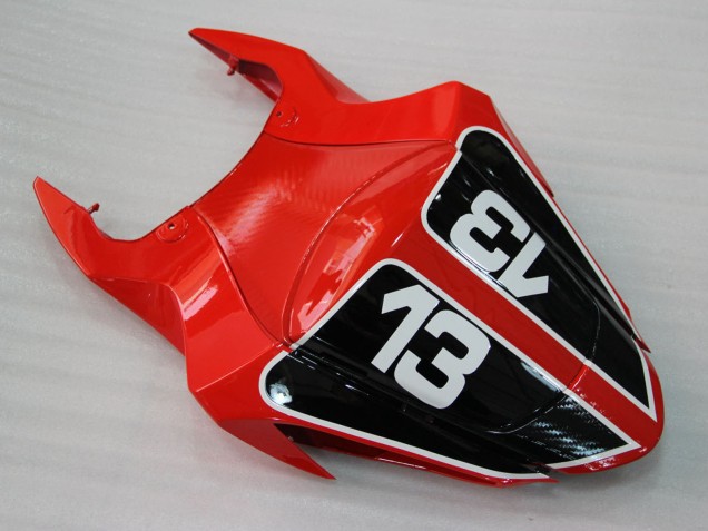 Rouge Noir Blanc 13 Carénage Moto Suzuki GSXR 1000 2009-2016