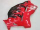Rouge Noir Carénage Moto Suzuki GSXR 1300 Hayabusa 1996-2007