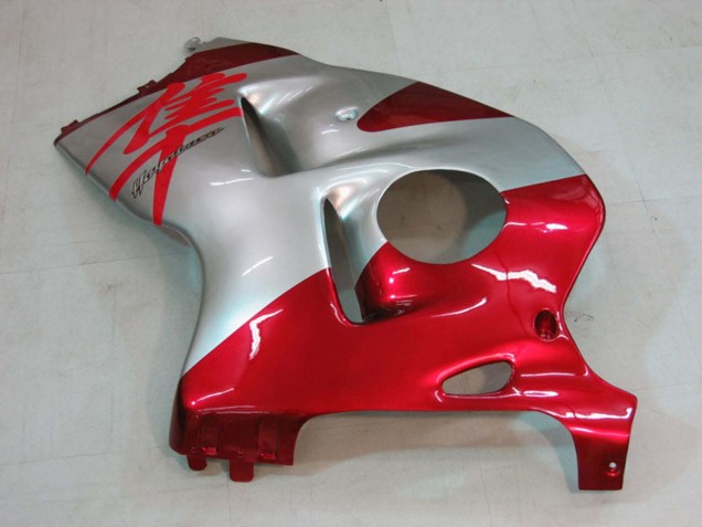 Argent Rouge Hayabusa Carénage Moto Suzuki GSXR 1300 Hayabusa 1996-2007