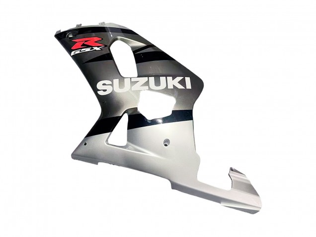 Argent Noir Brillant Rouge Carénages Moto Suzuki GSXR 600 / GSXR 750 2001-2003