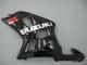 Noir Brillant Rouge Blanc Carénage Moto Suzuki GSXR 600 / GSXR 750 2001-2003