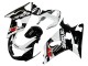 Blanc Noir Brillant Rouge Carénage Moto Suzuki GSXR 600 / GSXR 750 2001-2003