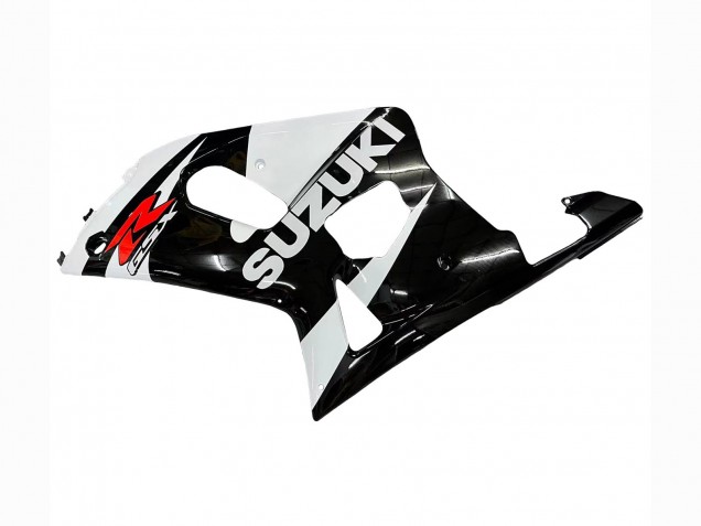 Blanc Noir Brillant Rouge Carénage Moto Suzuki GSXR 600 / GSXR 750 2001-2003