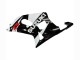 Blanc Noir Brillant Rouge Carénage Moto Suzuki GSXR 600 / GSXR 750 2001-2003