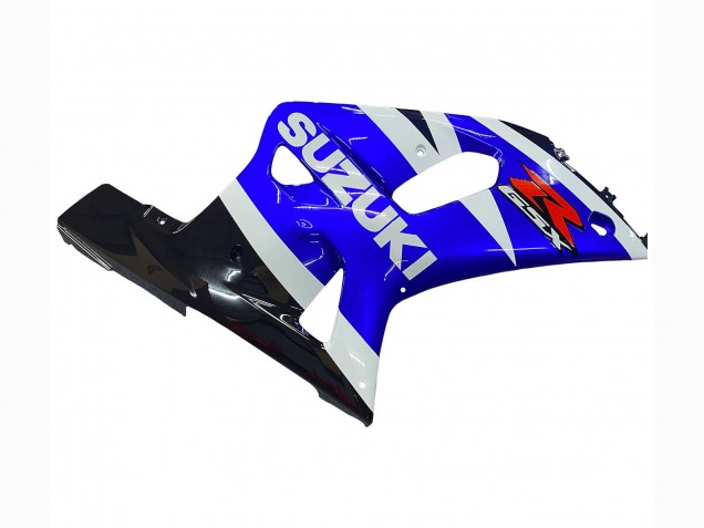 Bleu Blanc Noir Brillant Rouge Carénage Moto Suzuki GSXR 600 / GSXR 750 2001-2003