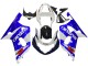 Blanc Bleu Noir Brillant Rouge Carénages Moto Suzuki GSXR 600 / GSXR 750 2001-2003
