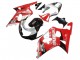 Rouge Blanc Noir Brillant Carénages Moto Suzuki GSXR 600 / GSXR 750 2001-2003