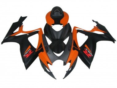 Rouge Noir Carénage Moto Suzuki GSXR 600 / GSXR 750 2004-2005 Pas Chère