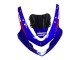 Bleu Rouge Noir Motul Dunlop Carénage Moto Suzuki GSXR 600 / GSXR 750 2004-2005